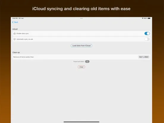 Advance report iPad  سکرین شاٹس