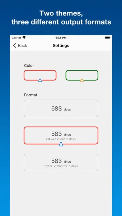 Days calc - dates calculator Ekran Görüntüleri