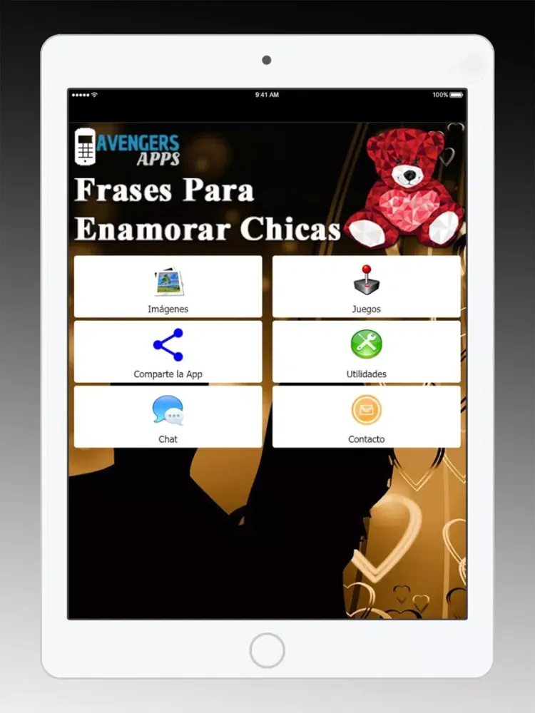 Frases Para Enamorar Chicas - Imágenes Hermosas iPad  スクリーンショット