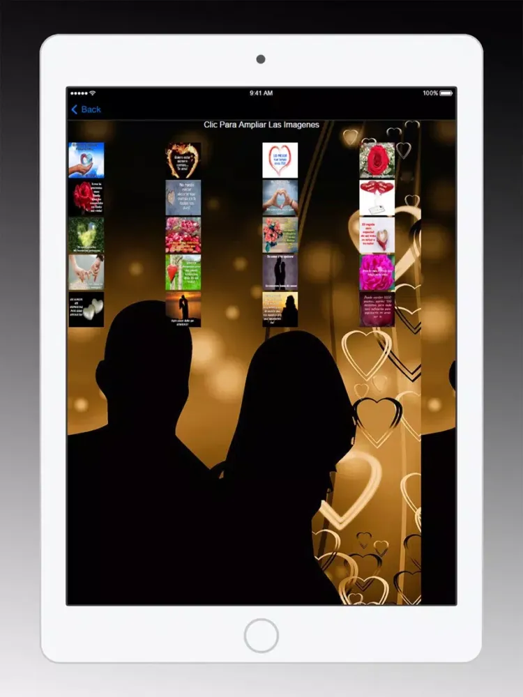 Frases Para Enamorar Chicas - Imágenes Hermosas iPad  スクリーンショット