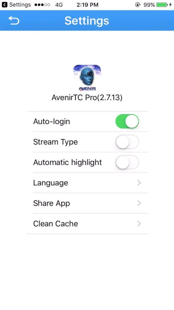 Скриншоты AvenirTC Pro