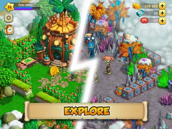 Скриншоты Zombie Castaways iPad 