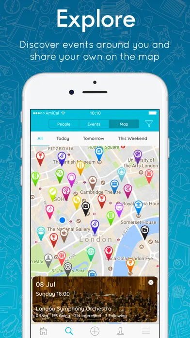AmiCal - Social Calendar Screenshots