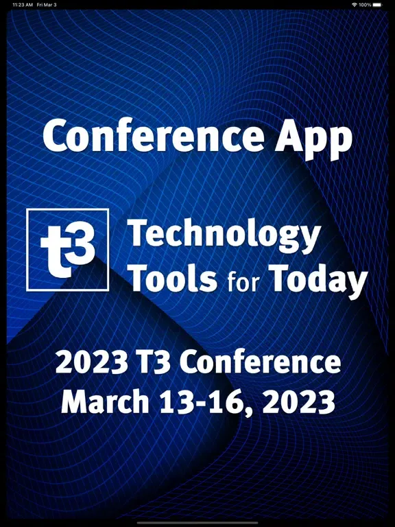 صور T3 Conference 2023 iPad 