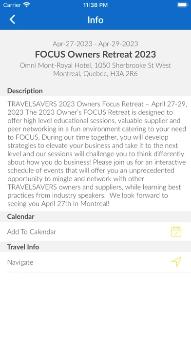 AMG Meetings سکرین شاٹس