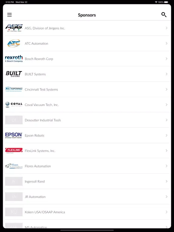The ASSEMBLY Show South 2023 iPad 应用截图