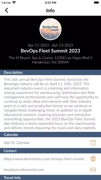 Capturas de pantalla de BevOps Fleet Summit