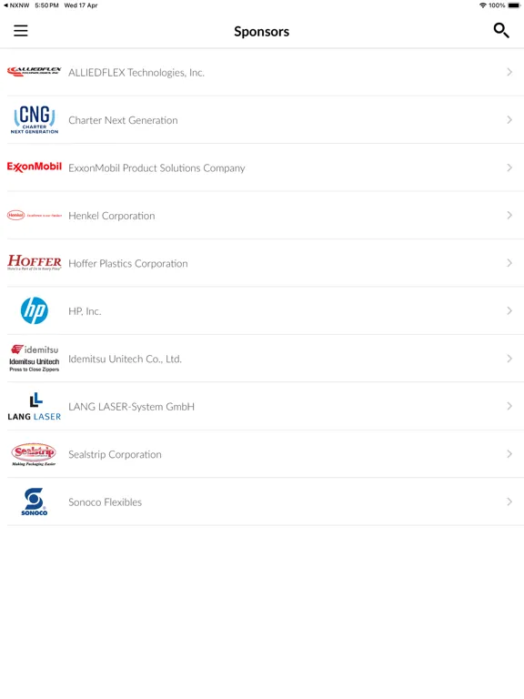 Capturas de pantalla de Global Pouch Forum 2024 iPad 