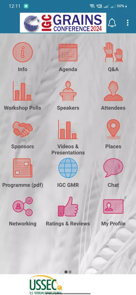 IGC Grains Conference Screenshots