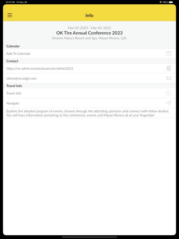 OK Tire Stores Inc. iPad 应用截图