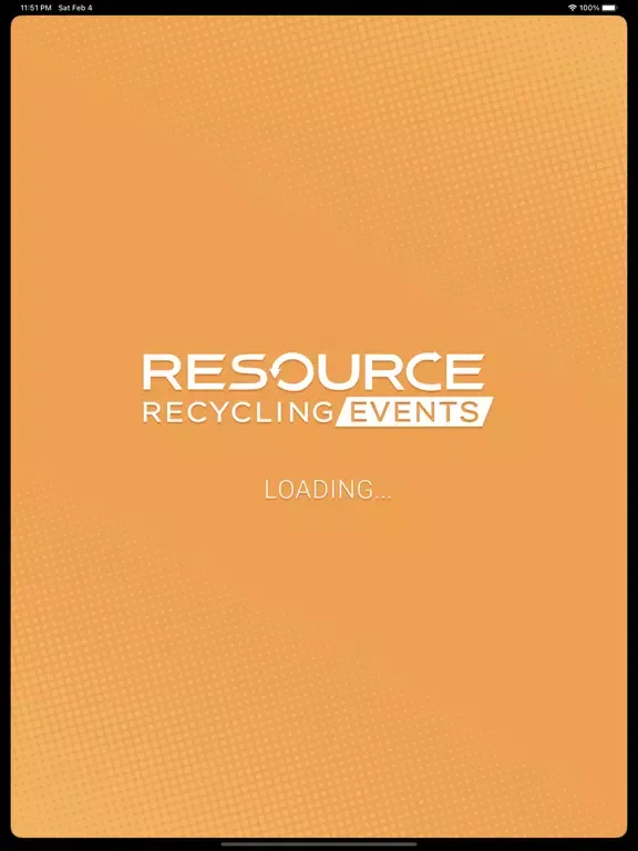 تصاویر Resource Recycling Events iPad 