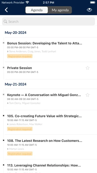 2024 SAMA Annual Conference Screenshots
