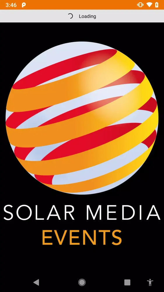 ภาพหน้าจอของ Solar Media Events