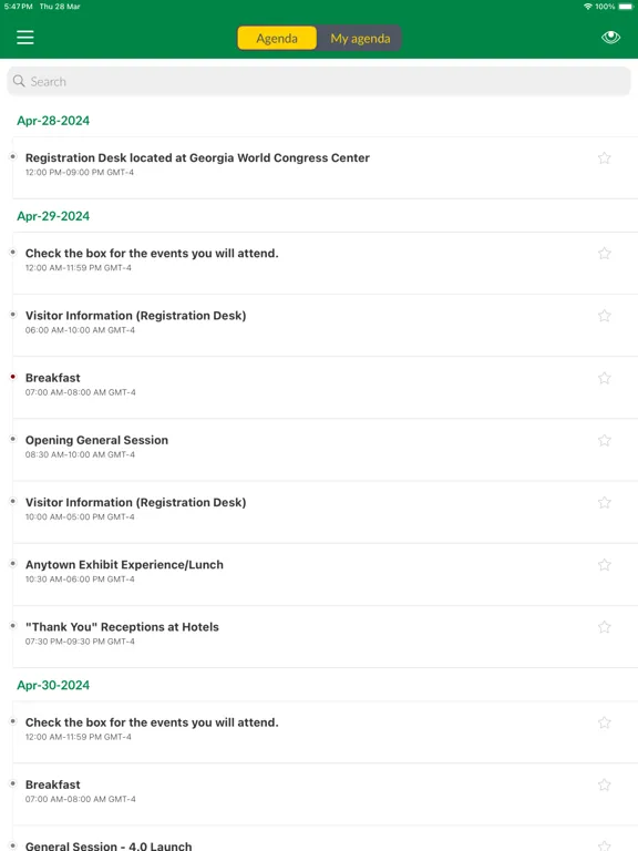 Sunbelt POWERHOUSE 2024 iPad  Ekran Görüntüleri