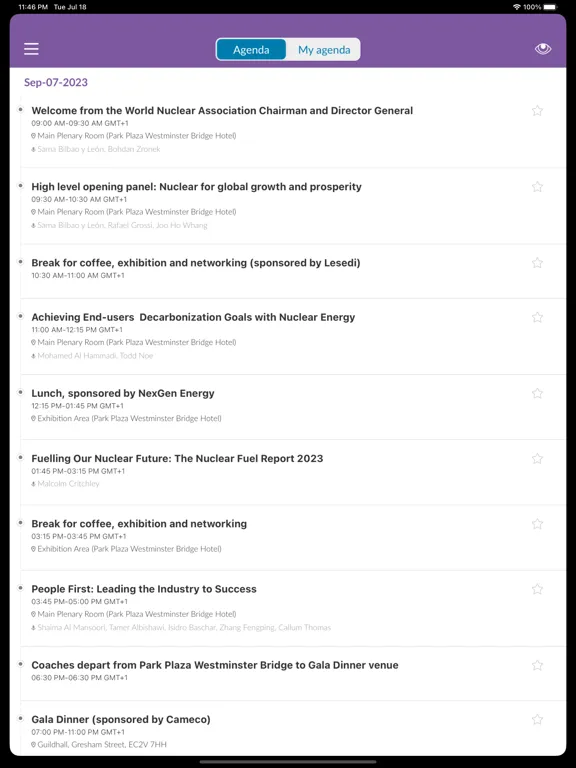 Скриншоты World Nuclear Symposium 23 iPad 