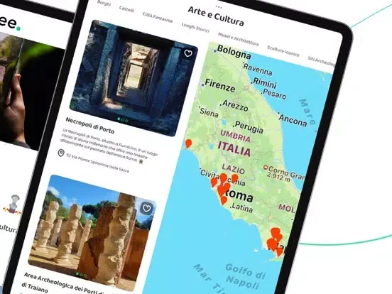 befree: Scopri l'Italia iPad 應用截圖