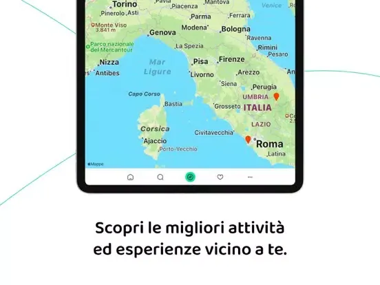 befree: Scopri l'Italia iPad 應用截圖
