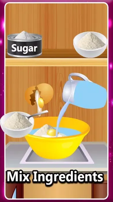 Capturas de tela do Yummy Donut Maker Kids Game: Bakery Shop