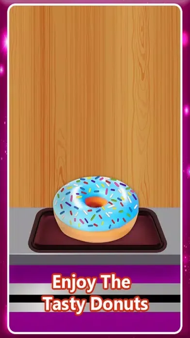 Capturas de tela do Yummy Donut Maker Kids Game: Bakery Shop