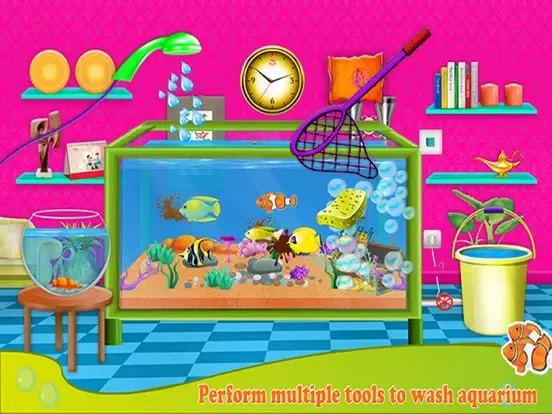 Fish Aquarium - Sea Animal Tank Care iPad  স্ক্রিনশট