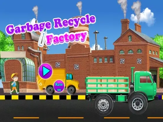 Garbage Recycle Factory iPad  Ekran Görüntüleri