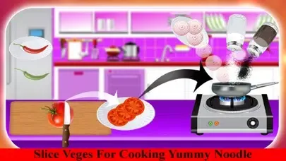 Hot Noodle Maker Food Court: Cooking Game应用截图