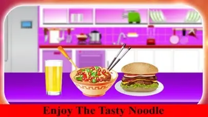 Hot Noodle Maker Food Court: Cooking Game应用截图