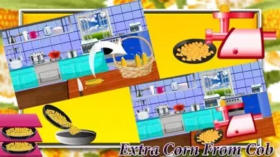 Cheese Popcorn Time: Kids Food Maker Game Ekran Görüntüleri