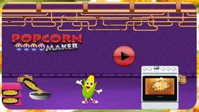Cheese Popcorn Time: Kids Food Maker Game Ekran Görüntüleri