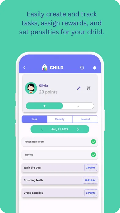 Captures d'écran de KidKarma Pro