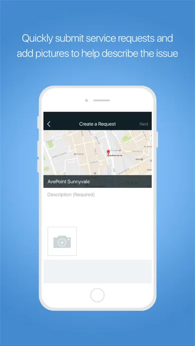 Captures d'écran de AvePoint Citizen Services