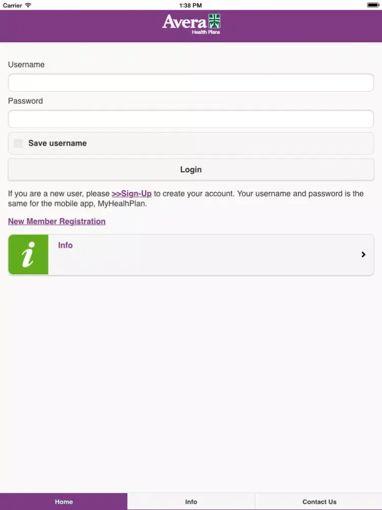 Avera HealthPlans-MyHealthPlan iPad 应用截图