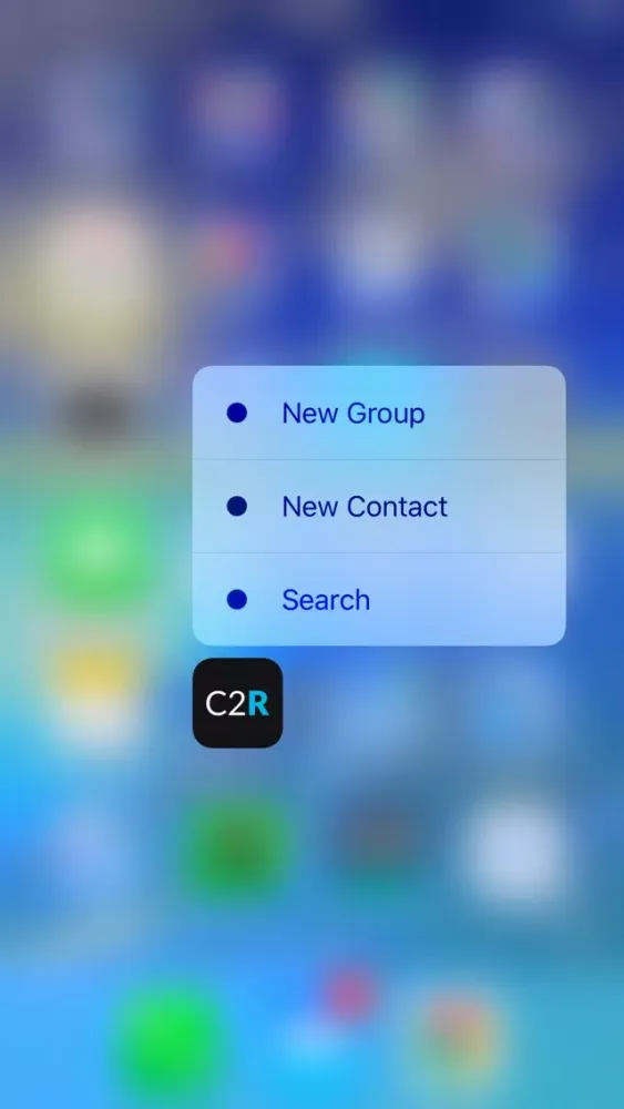 Ảnh chụp màn hình của Contacts to Remember