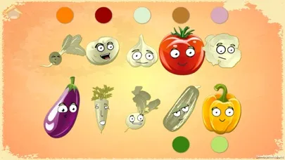 Скриншоты Funny Veggies! Educational games for children
