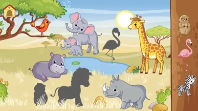 Toddler animal puzzle games! Screenshots