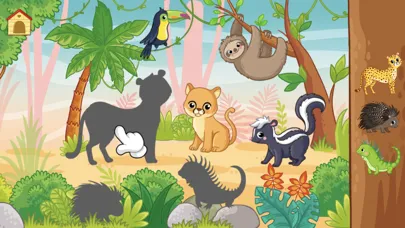 Toddler animal puzzle games! Screenshots