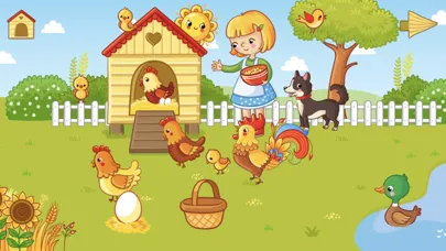 Captures d'écran de Funny Farm! Toddler flashcards