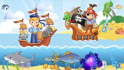 Tangkapan layar FISH sea animal puzzle games