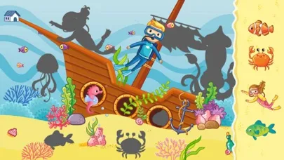 Tangkapan layar FISH sea animal puzzle games