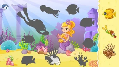 Tangkapan layar FISH sea animal puzzle games