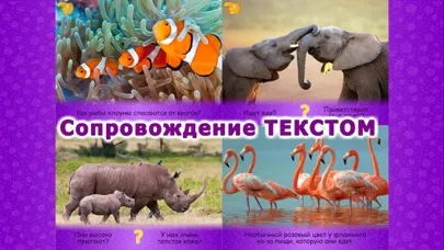 Ảnh chụp màn hình của Животные для детей малышей 2!