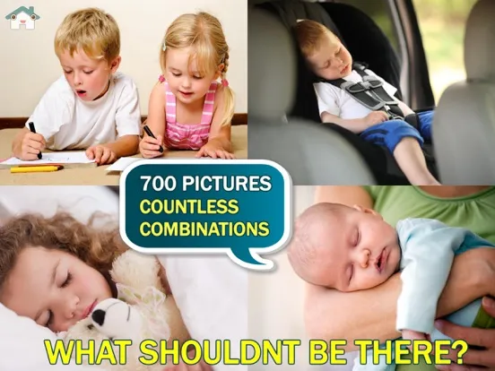 What shouldn’t be here? Babies iPad  स्क्रीनशॉट