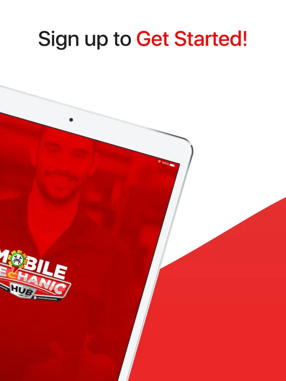 Mobile Mechanic Hub iPad  Ekran Görüntüleri