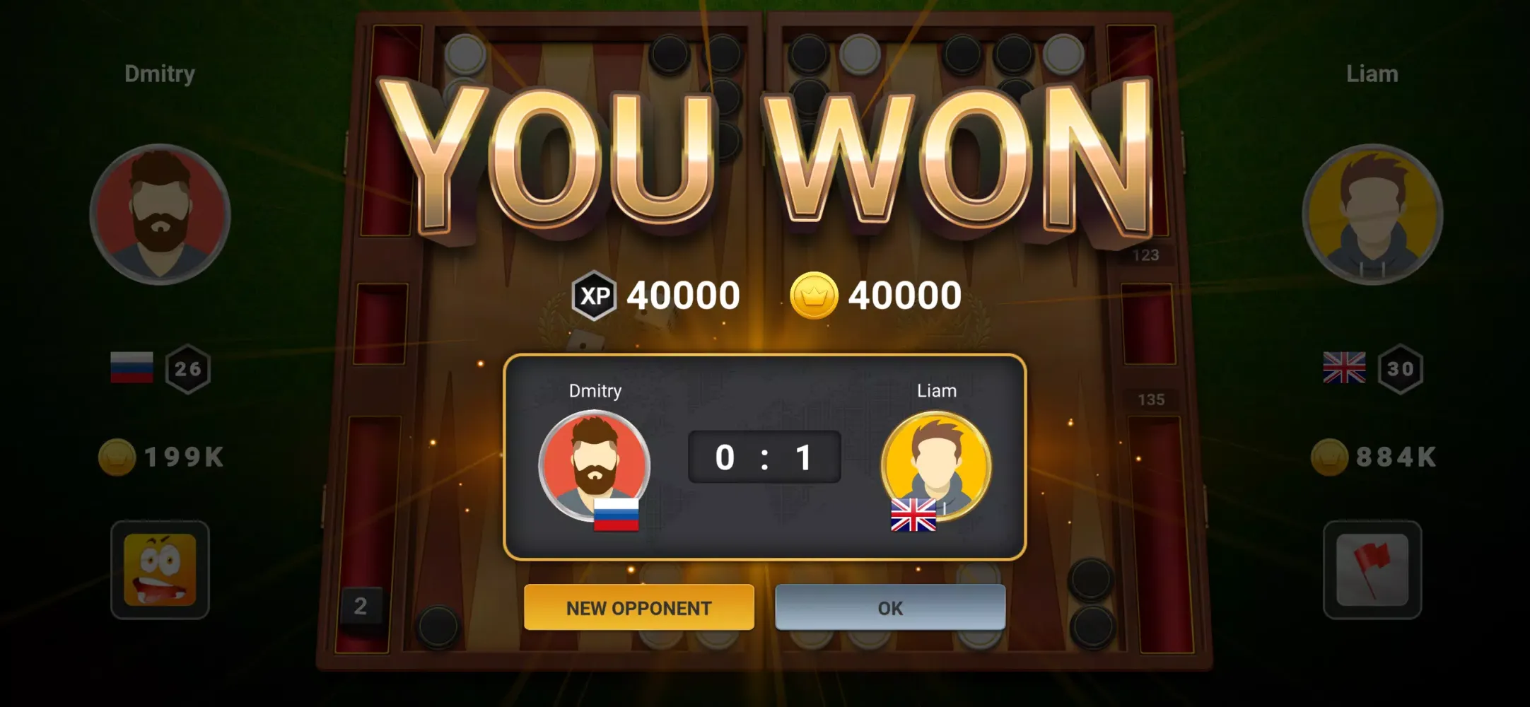 Backgammon 스크린샷
