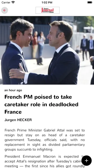 Captures d'écran de The Avery Journal Times