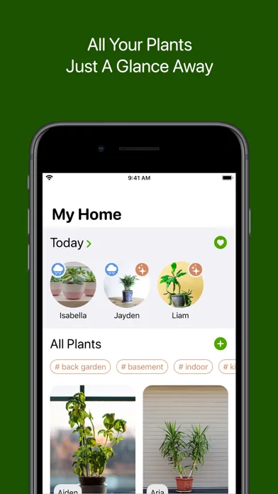 Zrzuty ekranu Droplet - Plant Care