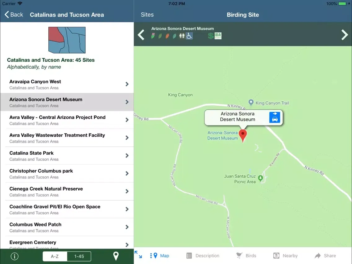 Birding SEAZ iPad 应用截图