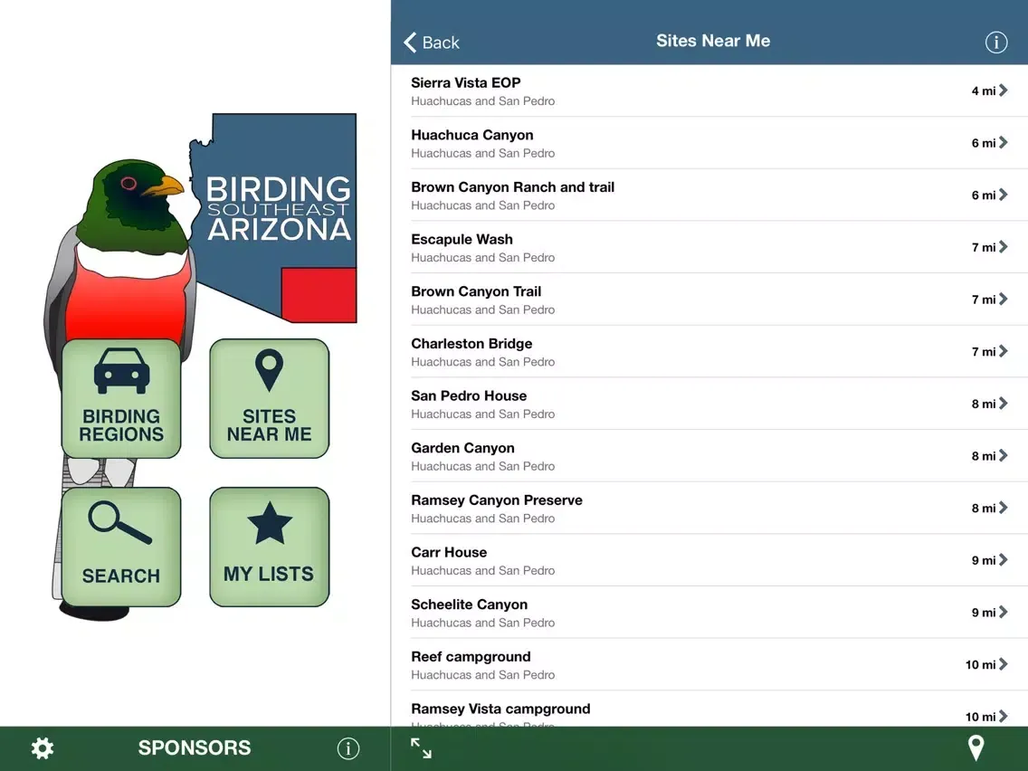 Birding SEAZ iPad 应用截图
