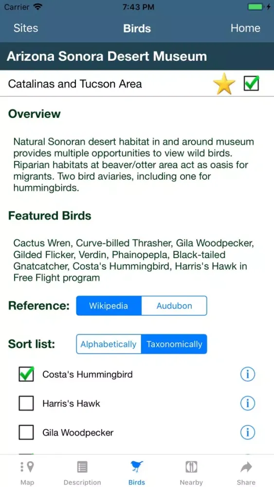 Birding SEAZ应用截图
