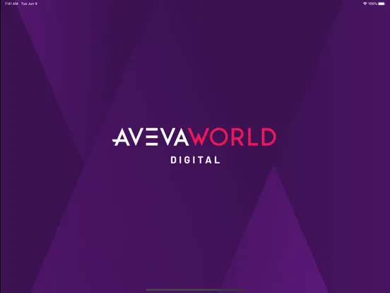AVEVA World iPad  スクリーンショット